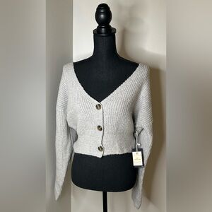 NWT! Forever 21 Gray Women's Sweater
